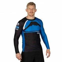 Blowout Mount Long Sleeve Rashguard Blue