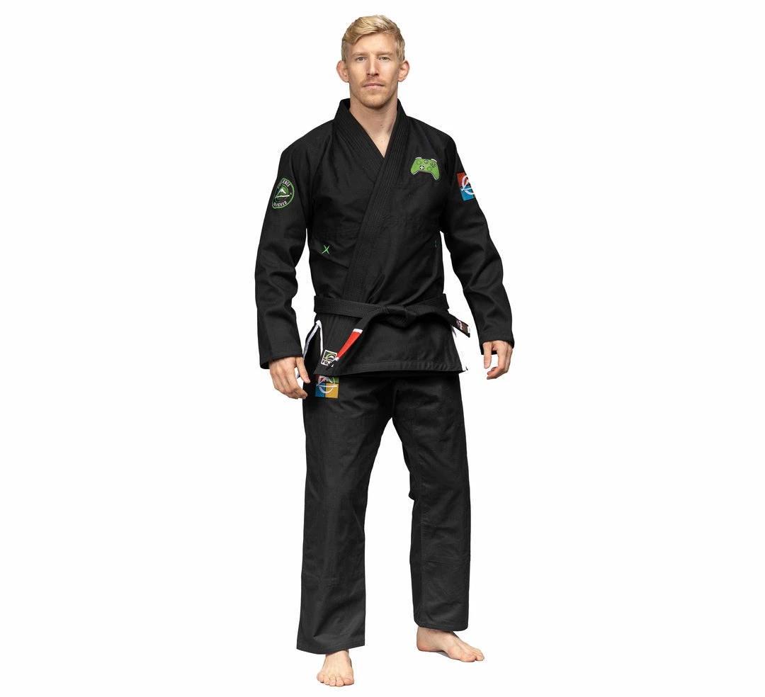 FUJI Sports Gamer Series Gi Bundle Green 10 FUJI Sports Gamer Series Gi Bundle Green