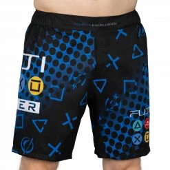 Blowout Gamer Series Fight Shorts Blue