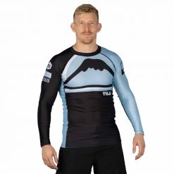Blowout Mount Long Sleeve Rashguard Light Blue 17 Blowout Mount Long Sleeve Rashguard Light Blue