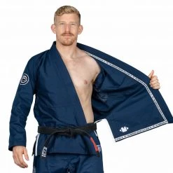 BFCM Jiu Jitsu Flow-Tech BJJ Gi Navy