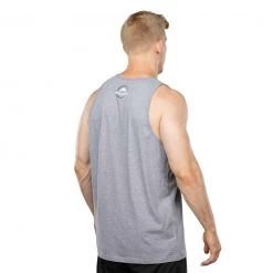 Graphic Ink Strength & Honor Tank Top Grey