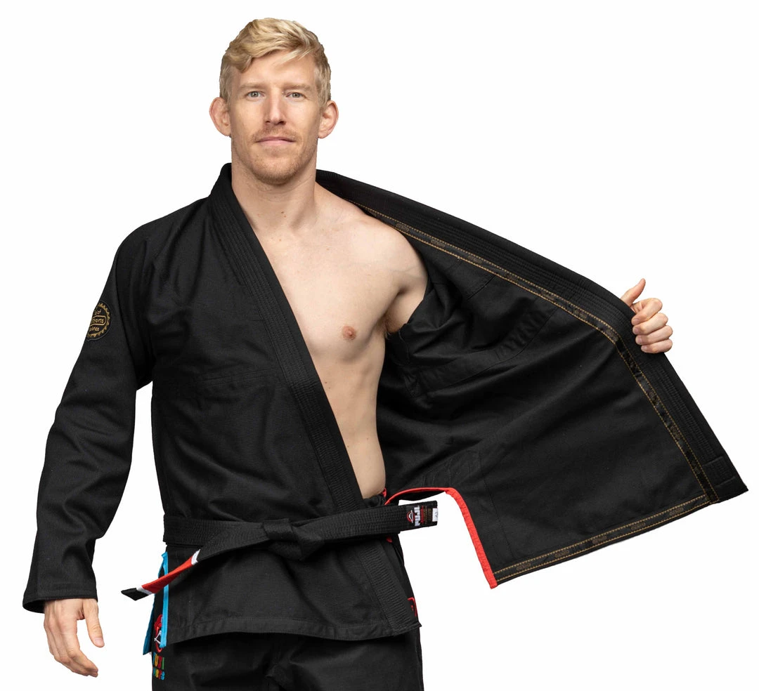 Blowout Outlet Suparaito BJJ Gi Gamer Series Black/Red 10 Blowout Outlet Suparaito BJJ Gi Gamer Series Black/Red