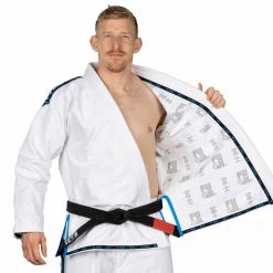 Deelux Kassen 3.0 BJJ Gi White/Blue