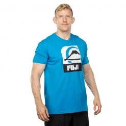 Blowout FUJI Brand T-Shirt Blue Outlet