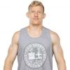 Graphic Ink Strength & Honor Tank Top Grey