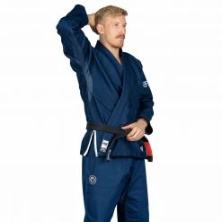 BFCM Jiu Jitsu Flow-Tech BJJ Gi Navy