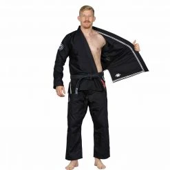 BFCM Jiu Jitsu Flow-Tech BJJ Gi Black