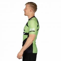 Blowout Outlet Vision Short Sleeve Rashguard Green