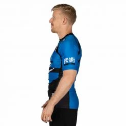 Blowout Vision Short Sleeve Rashguard Blue Outlet