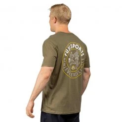 Graphic Ink Jiu Jitsu Martial Artist Shirt Green