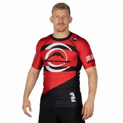 Blowout Vision Short Sleeve Rashguard Red Outlet