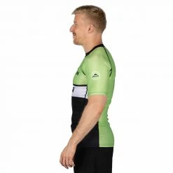 Blowout Outlet Classic Short Sleeve Rashguard Green