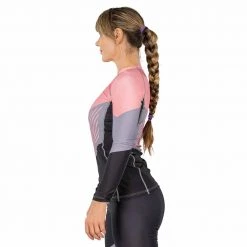 BFCM Airlock Womens Long Sleeve Rashguard Pink