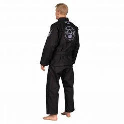 Deelux Suparaito BJJ Gi Dark Arts Edition Black Jiu Jitsu