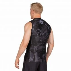 Deelux Matric Sleeveless Rashguard Black