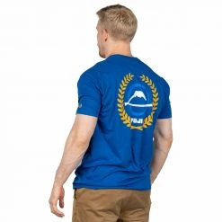 Graphic Ink Jiu-Jitsu Royalty T-Shirt Blue Jiu Jitsu