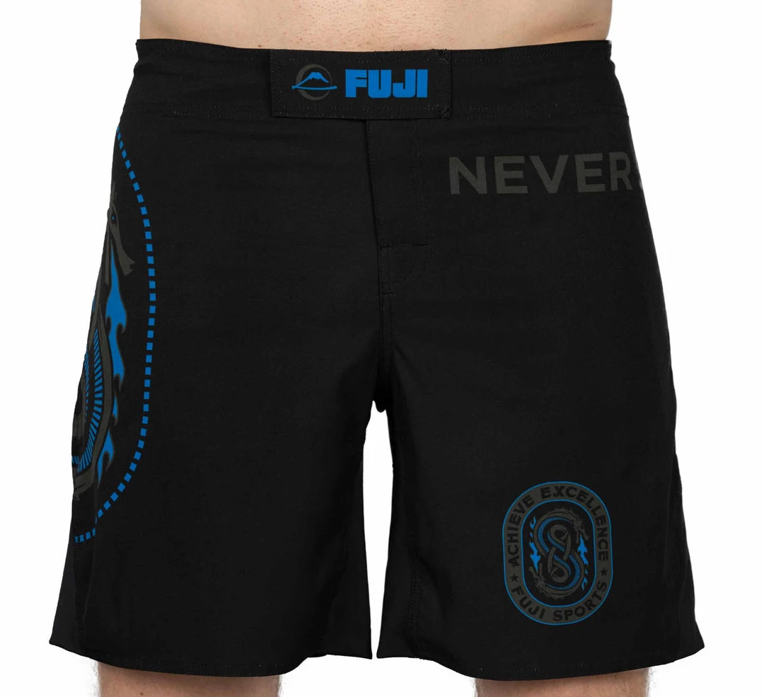 Blowout Never Surrender Fight Shorts Black 1 Blowout Never Surrender Fight Shorts Black
