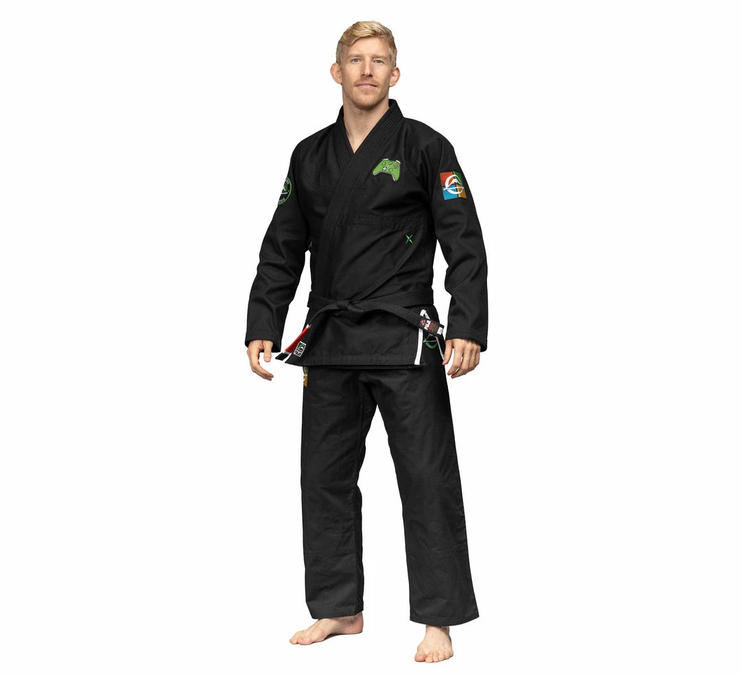 FUJI Sports Gamer Series Gi Bundle Green 3 FUJI Sports Gamer Series Gi Bundle Green