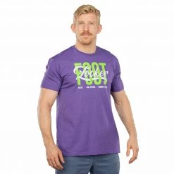Graphic Ink Foot Locker T-Shirt Purple