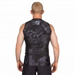Deelux Matric Sleeveless Rashguard Black