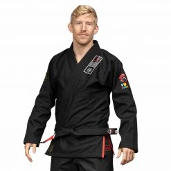 Blowout Outlet Suparaito BJJ Gi Gamer Series Black/Red