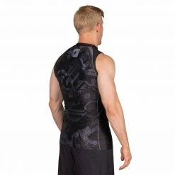 Deelux Matric Sleeveless Rashguard Black