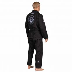 Deelux Suparaito BJJ Gi Dark Arts Edition Black Jiu Jitsu