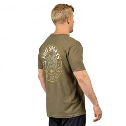 Graphic Ink Jiu Jitsu Martial Artist Shirt Green