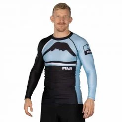 Blowout Mount Long Sleeve Rashguard Light Blue 11 Blowout Mount Long Sleeve Rashguard Light Blue