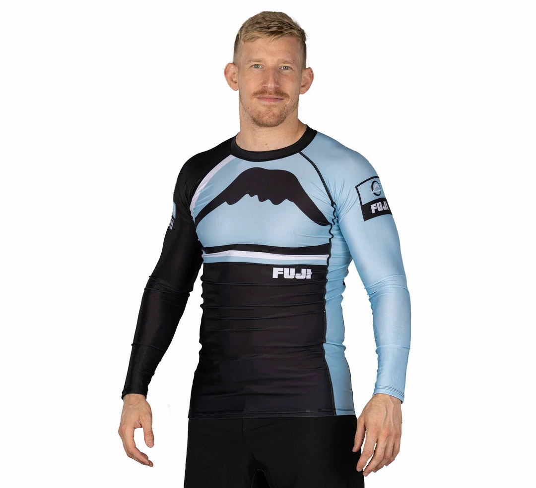 Blowout Mount Long Sleeve Rashguard Light Blue 3 Blowout Mount Long Sleeve Rashguard Light Blue