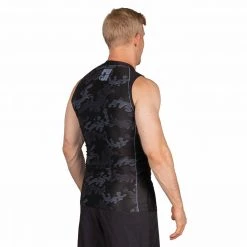 Deelux Combat Camo Sleeveless Rashguard Black