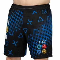 Blowout Gamer Series Fight Shorts Blue