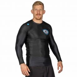 Blowout Valiant Strength Long Sleeve Rashguard Blue Outlet