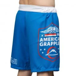 IMatt Sportswear American Grappler Shorts Blue Jiu Jitsu