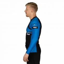 Blowout Mount Long Sleeve Rashguard Blue