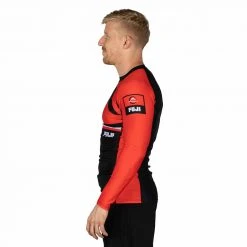 Blowout Mount Long Sleeve Rashguard Red 13 Blowout Mount Long Sleeve Rashguard Red