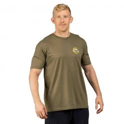 Graphic Ink Jiu Jitsu Martial Artist Shirt Green