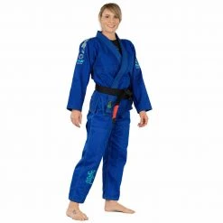 BFCM Blossom Womens Jiu Jitsu Gi Blue