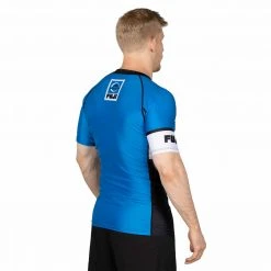 Blowout Classic Short Sleeve Rashguard Blue