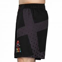 Blowout Gamer Series Fight Shorts Black Outlet