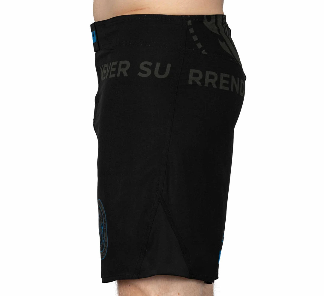 Blowout Never Surrender Fight Shorts Black 5 Blowout Never Surrender Fight Shorts Black
