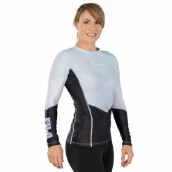 BFCM Jiu Jitsu Airlock Womens Long Sleeve Rashguard Blue 9 BFCM Jiu Jitsu Airlock Womens Long Sleeve Rashguard Blue