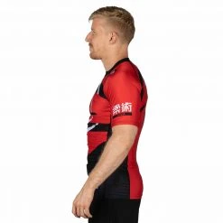 Blowout Vision Short Sleeve Rashguard Red Outlet