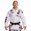Deelux Sports Suparaito BJJ Gi XTR Edition White Jiu Jitsu