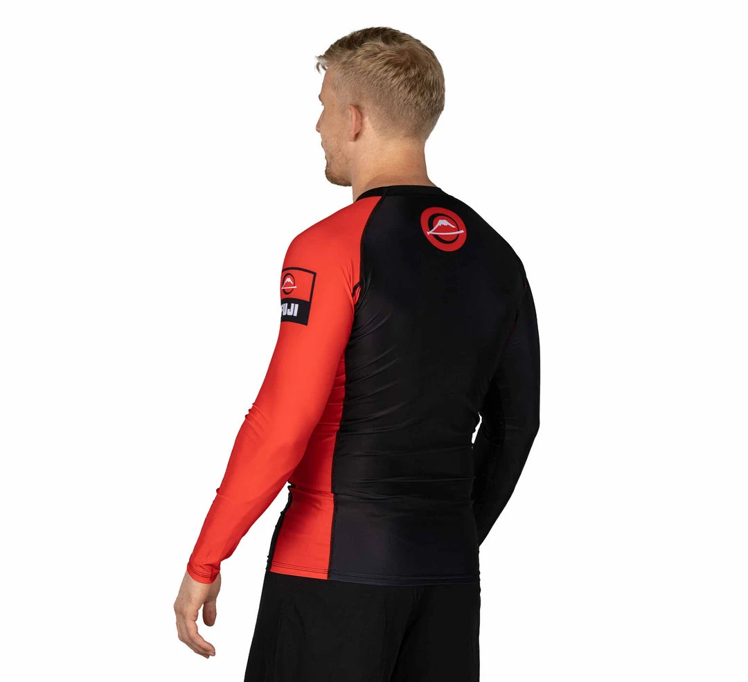 Blowout Mount Long Sleeve Rashguard Red 6 Blowout Mount Long Sleeve Rashguard Red