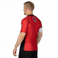 Blowout Classic Short Sleeve Rashguard Red