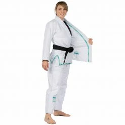 BFCM Suparaito Womens BJJ Gi Teal Jiu Jitsu
