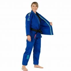 BFCM Blossom Womens Jiu Jitsu Gi Blue