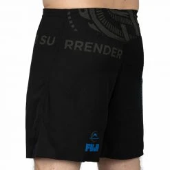 Blowout Never Surrender Fight Shorts Black 13 Blowout Never Surrender Fight Shorts Black